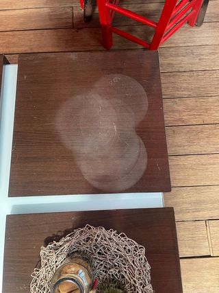 mesa de comedor plegable cuadrada