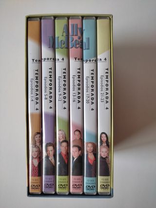 DVD ALLY MCBEAL SERIE TV TEMPORADA 4