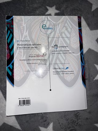 LA - Matematiques aplicades a les ciencies socials 2 Batxillerat. Libre alumne.