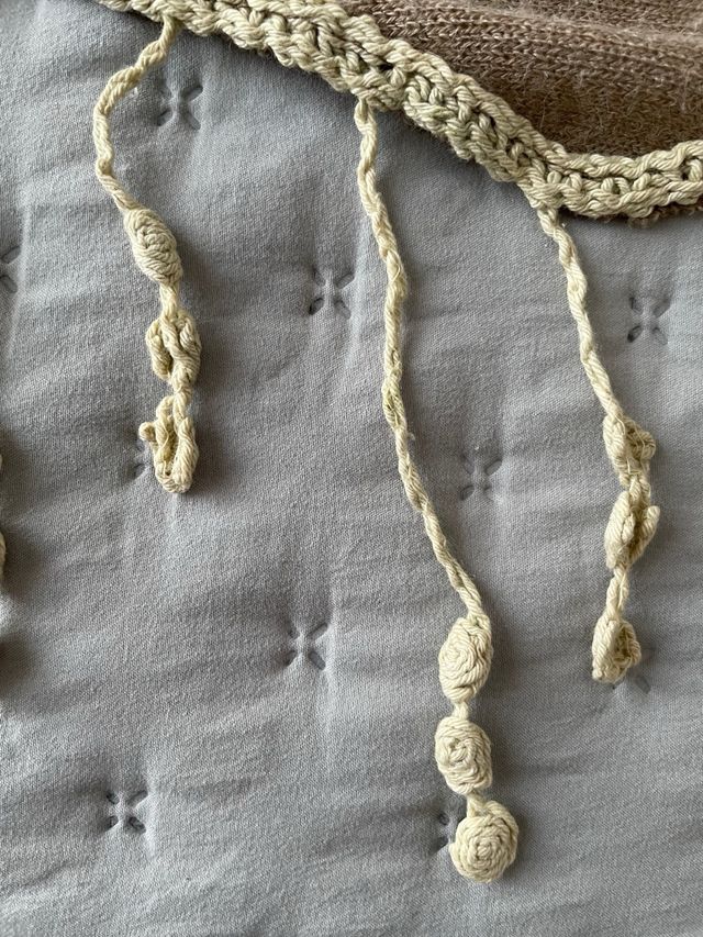 Pañuelo bufanda marrón