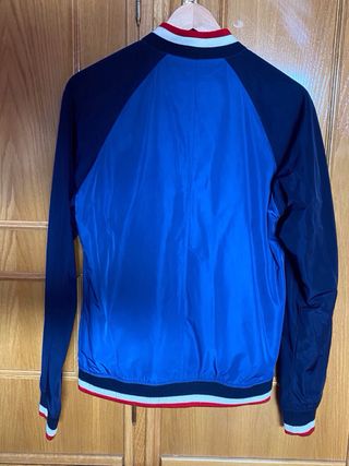 Chaqueta Bomber Azul