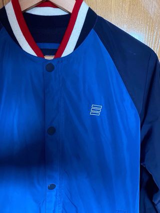Chaqueta Bomber Azul