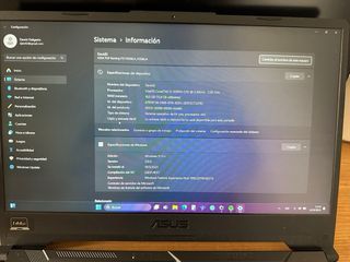Laptop gamer asus tuf f15