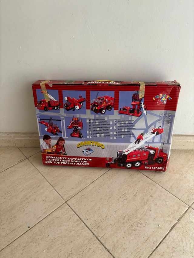 Camion bomberos montable