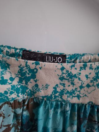 Blusa Liu Jo azzurro verde acqua