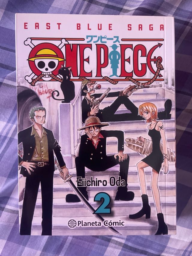 Tomo 1 y 2 de One Piece versión 3 en 1