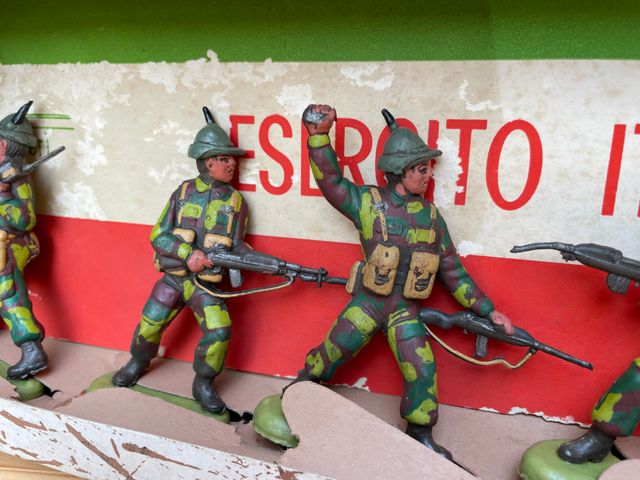 Soldatini Cromoplasto "ALPINI" rarissimi