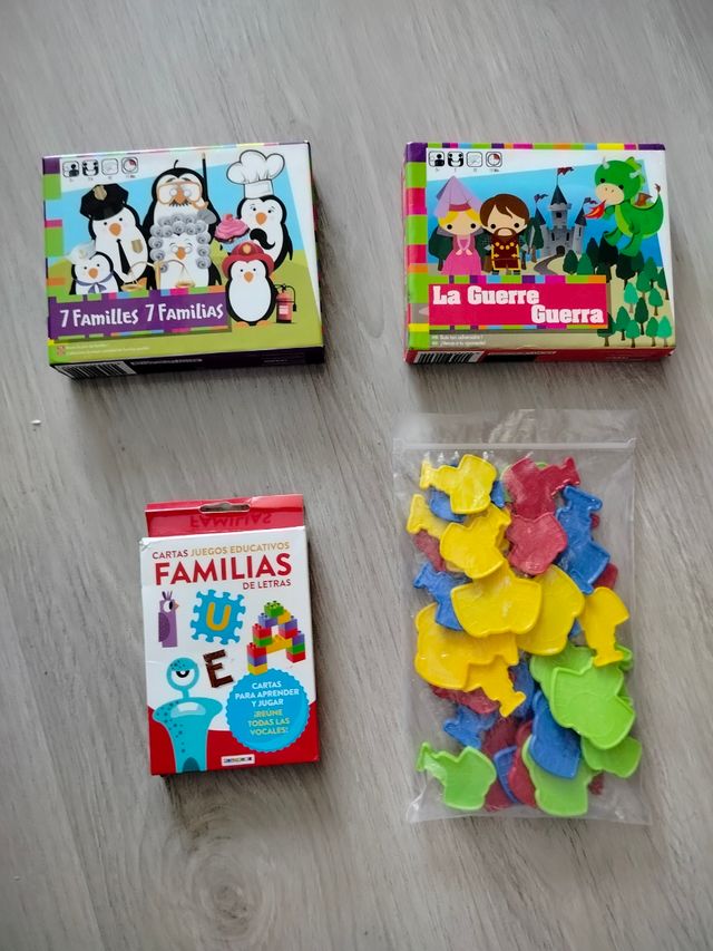 Juego de cartas niños