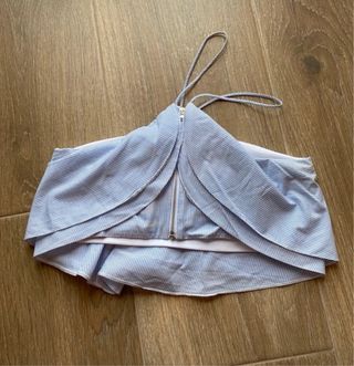 Top - blusa a rayas de Zara, talla M