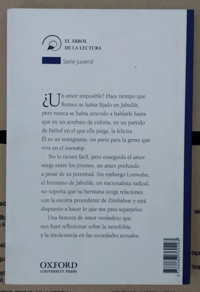 Romeo y Jabulile. Oxford.