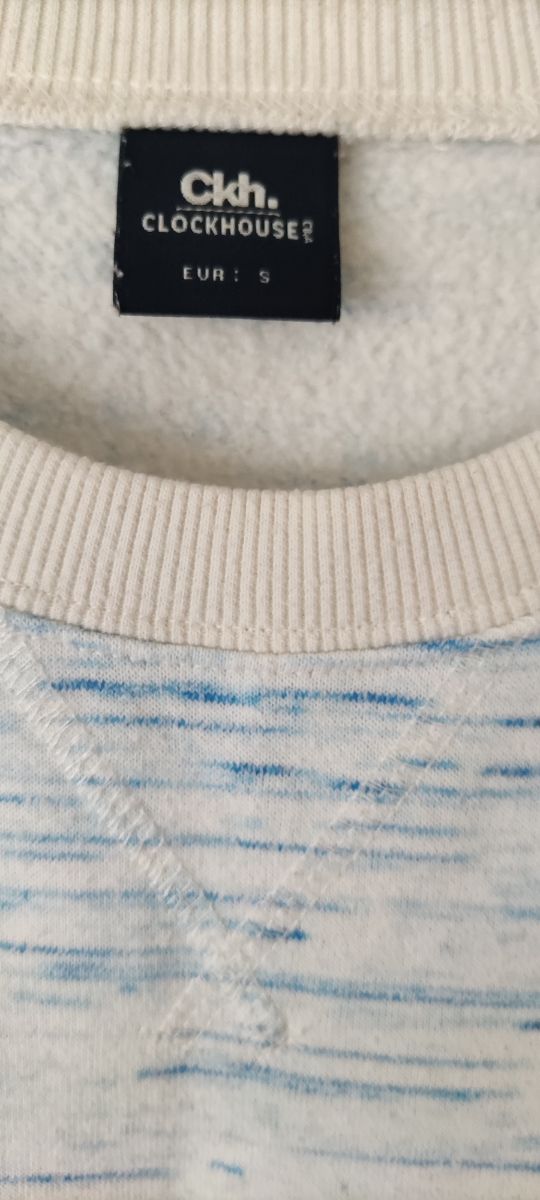 Sudadera de cuello redondo hombre