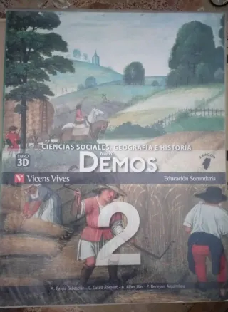 Libro Ciencias sociales, geografía e historia.