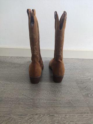 Botas altas de ante