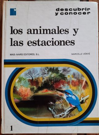 2 libros Los Animales y las Estaciones / Actividad