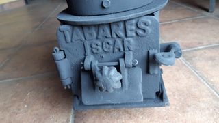 Estufa cáscara piñon TABARES ISCAR