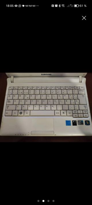 Ordenador Notebook Samsung N150 plus