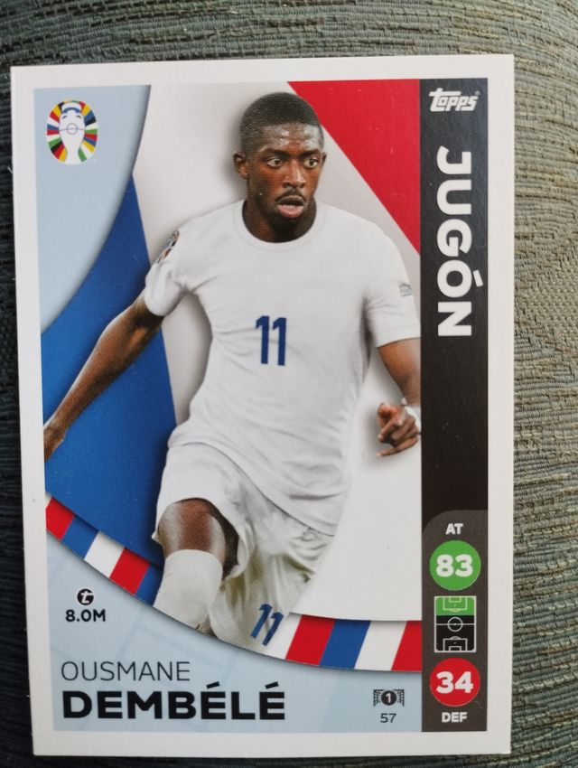 Cromo Dembele UEFA Euro 2024 Germany - Topps Lidl