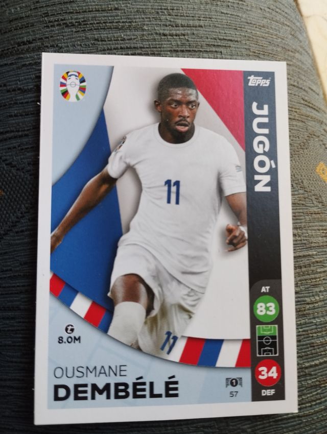 Cromo Dembele UEFA Euro 2024 Germany - Topps Lidl