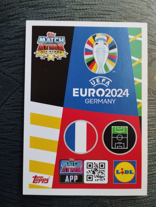 Cromo Dembele UEFA Euro 2024 Germany - Topps Lidl