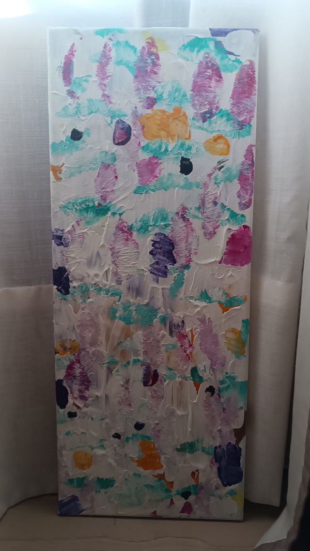 Quattro in olio - stile floreale