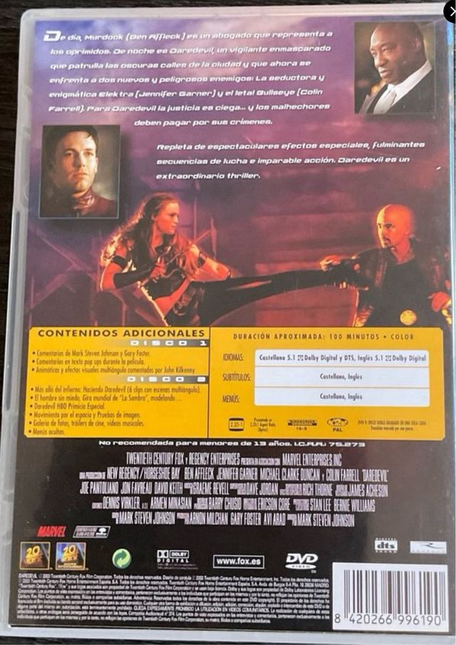 Spider-man y Daredevil peliculas