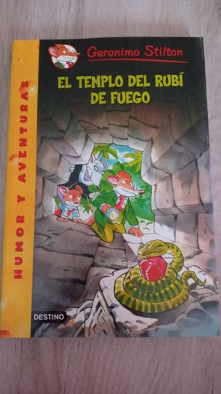 El templo del rubí de fuego: Geronimo Stilton 48