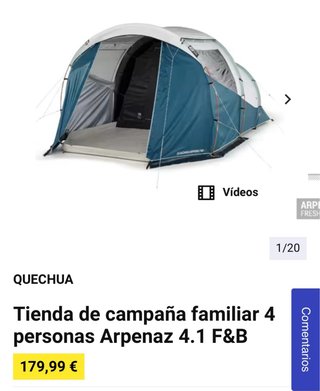 Tienda de campaña