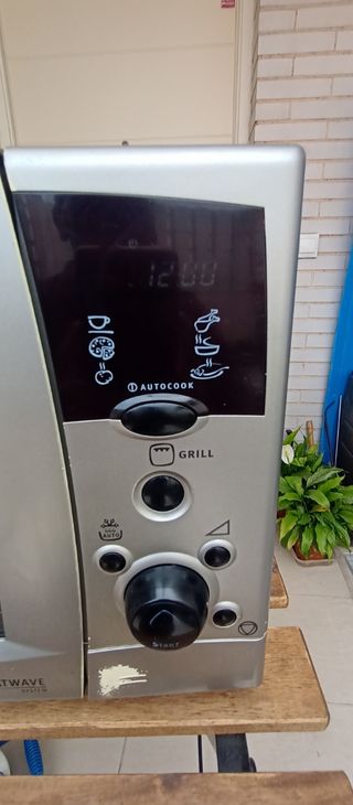 Microondas con grill...