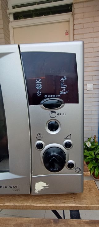 Microondas con grill...