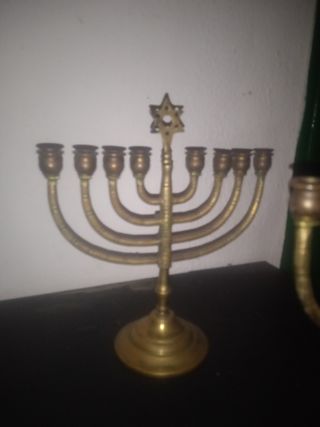 Candelabros antiguos.