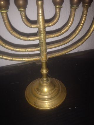 Candelabros antiguos.