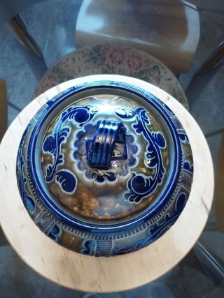 Sopera de colección en  gres alemán