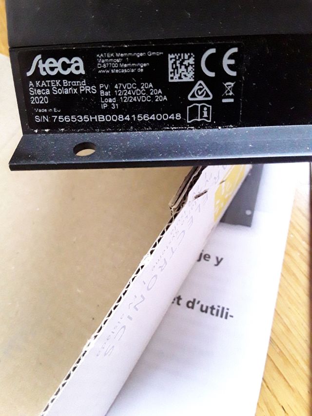 Regulador de carga solar