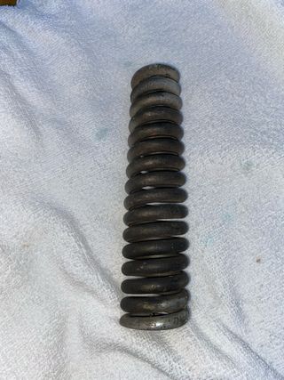Muelle suspensión vespa