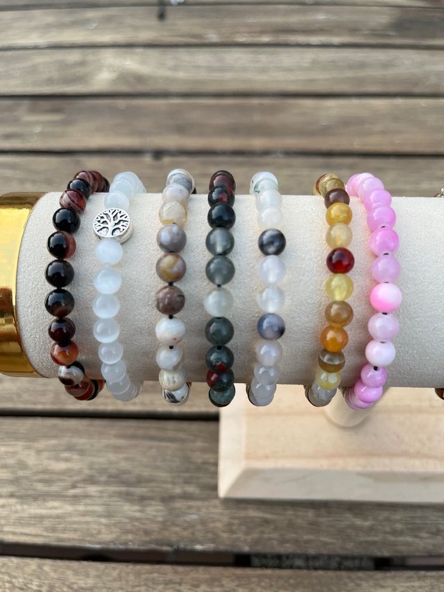 Pulseras de Piedras Naturales. Hecho a mano!!