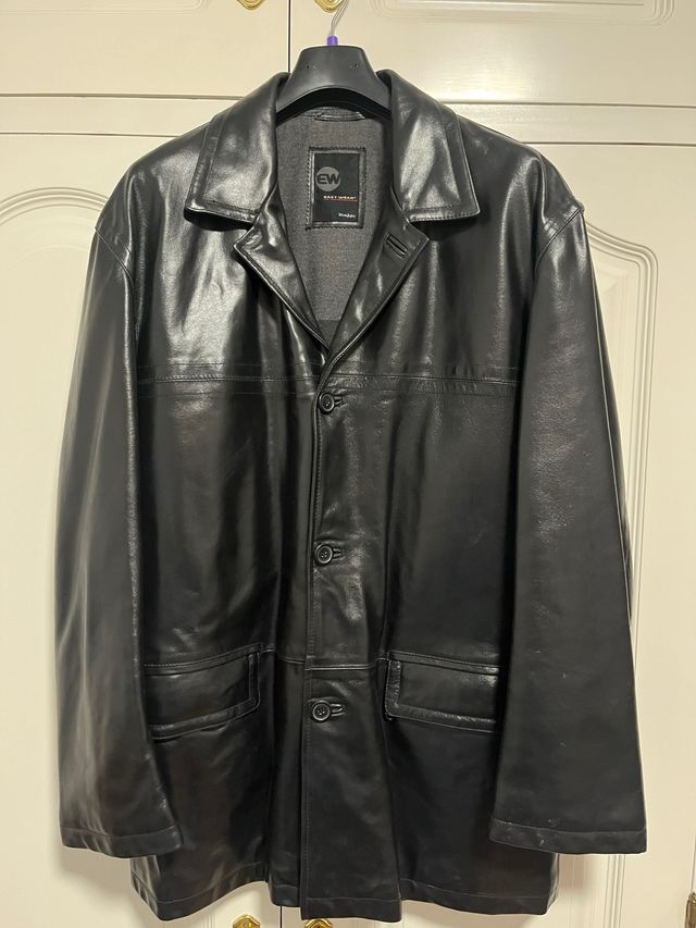 Cazadora de piel auténtica Easy Wear