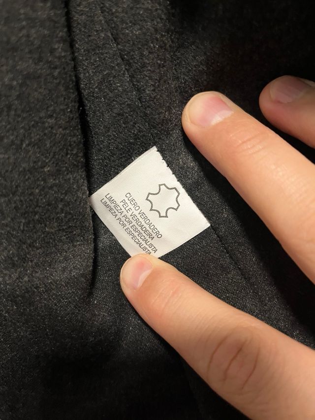 Cazadora de piel auténtica Easy Wear