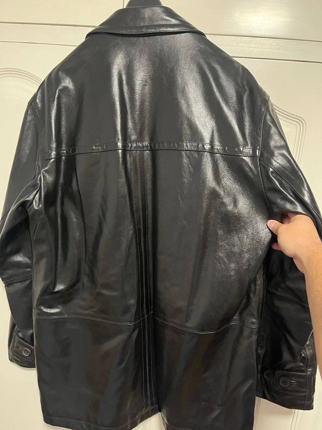 Cazadora de piel auténtica Easy Wear