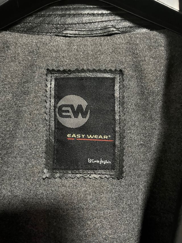 Cazadora de piel auténtica Easy Wear