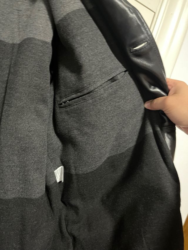 Cazadora de piel auténtica Easy Wear