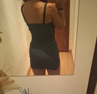 vestido verde militar 