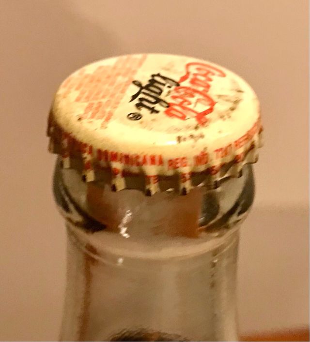 Botella Coca Cola Light República Dominicana 296