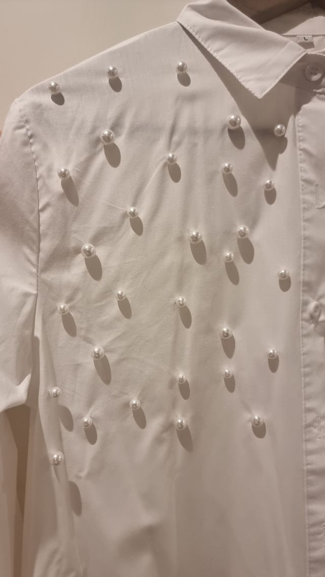 Camisa perlas L
