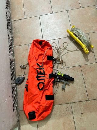 PACK Plancha y Boya de pesca submarina mas acc