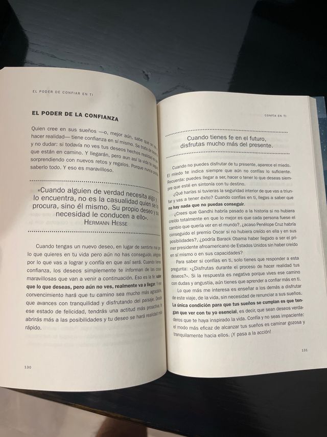 El poder de confiar en ti