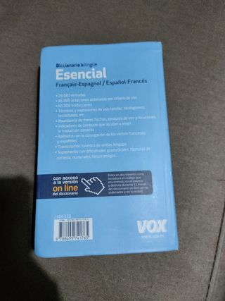 Diccionario francés español