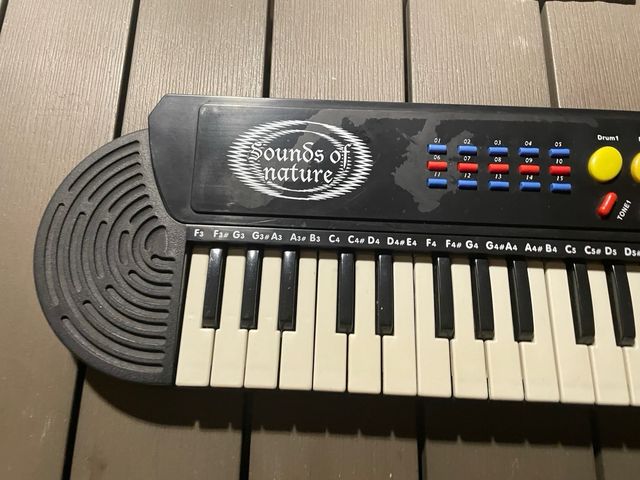 Piano Eléctrico De Juguete.