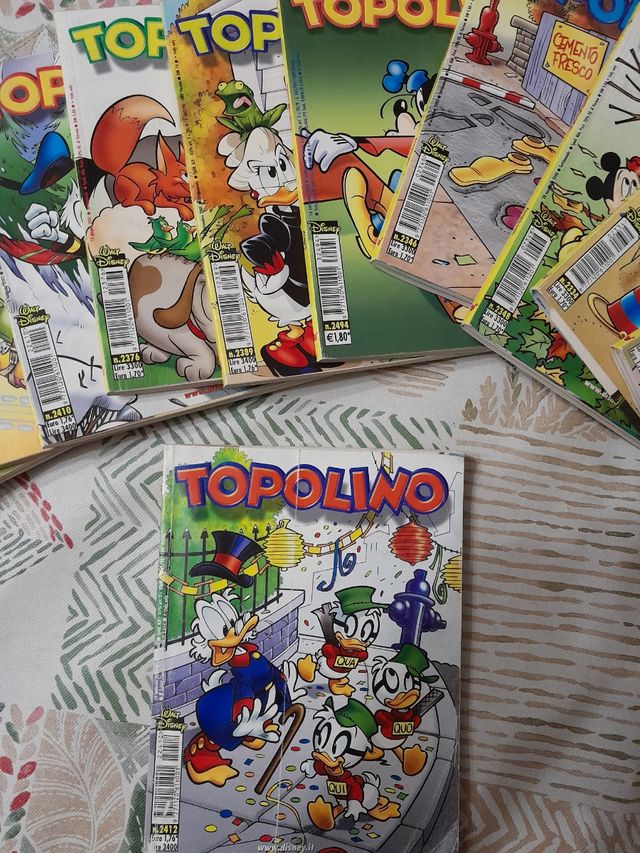 Lotto 18 Topolino anni 2000
