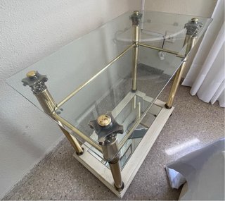 Conjunto mesa TV + mesa baja de salón
