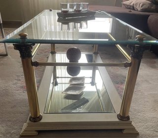 Conjunto mesa TV + mesa baja de salón